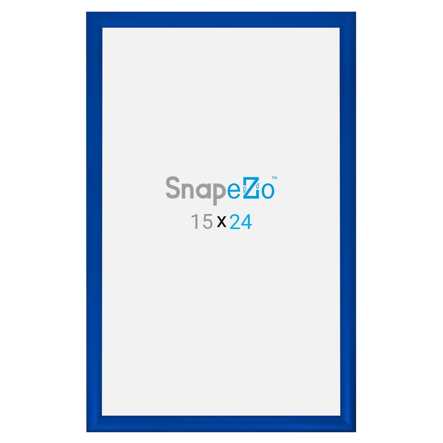 Load image into Gallery viewer, 15x24 Blue SnapeZo® Snap Frame - 1.2&amp;quot; Profile
