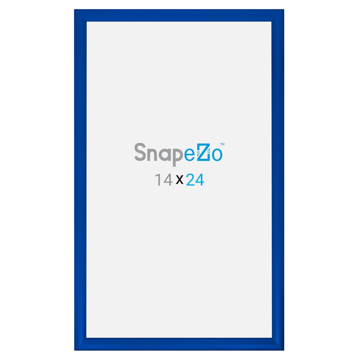 Load image into Gallery viewer, 14x24 Blue SnapeZo® Snap Frame - 1.2&amp;quot; Profile

