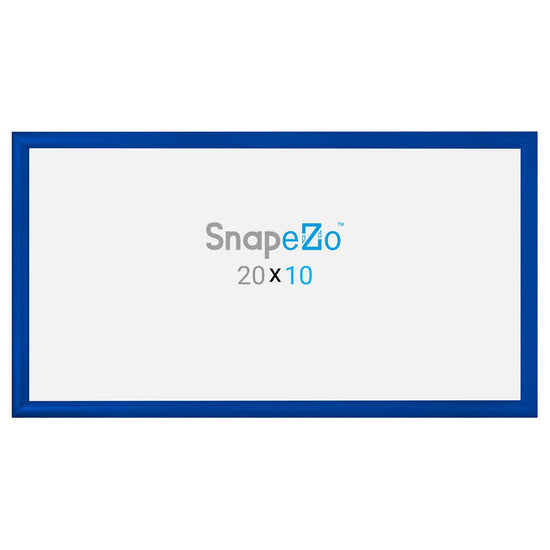 Load image into Gallery viewer, 10x20 Blue SnapeZo® Snap Frame - 1.2&amp;quot; Profile
