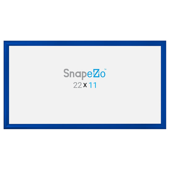 Load image into Gallery viewer, 11x22 Blue SnapeZo® Snap Frame - 1.2&amp;quot; Profile
