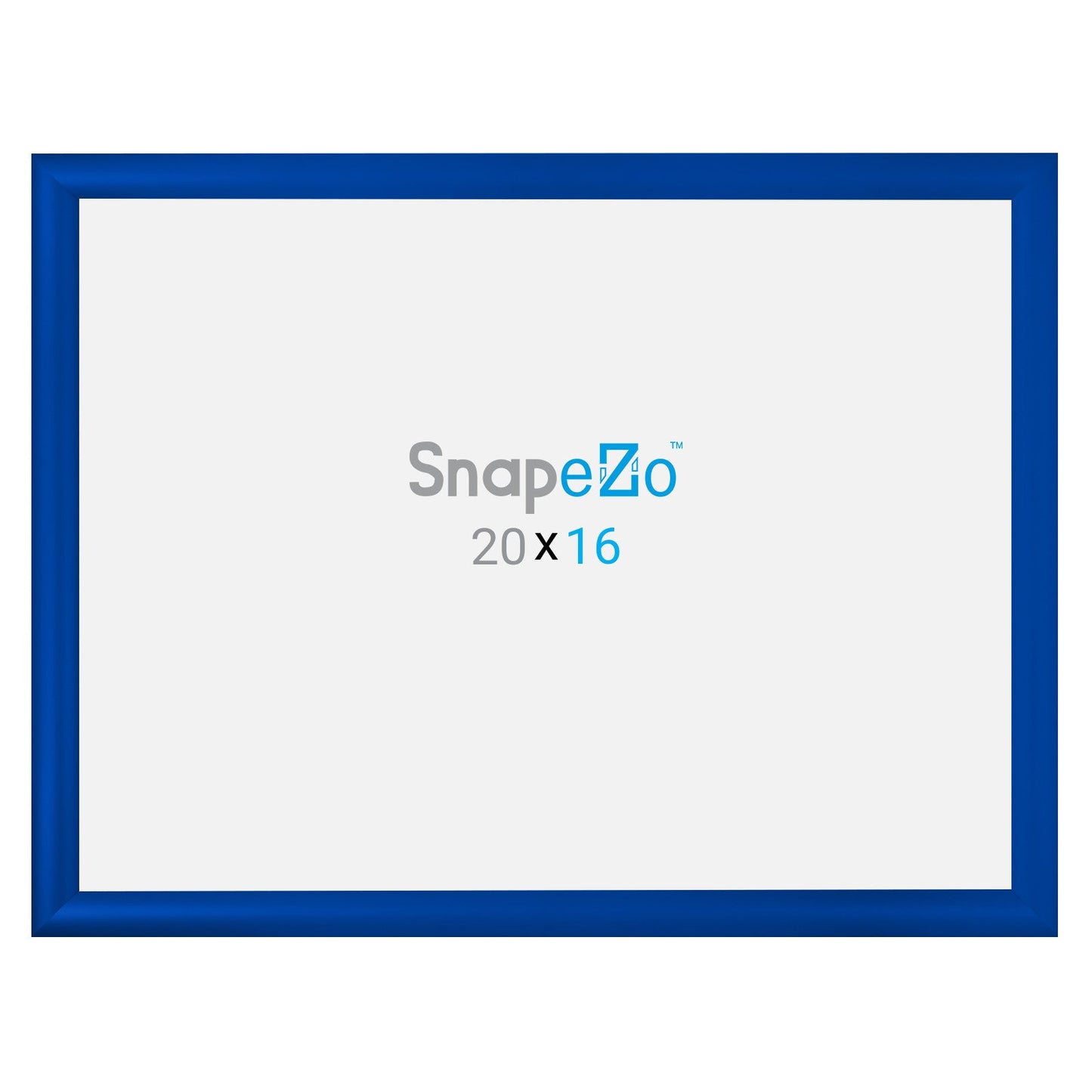 Load image into Gallery viewer, 16x20 Blue SnapeZo® Snap Frame - 1.2&amp;quot; Profile
