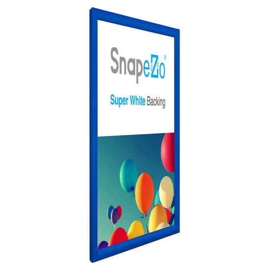21x28 Blue SnapeZo® Snap Frame - 1.2" Profile