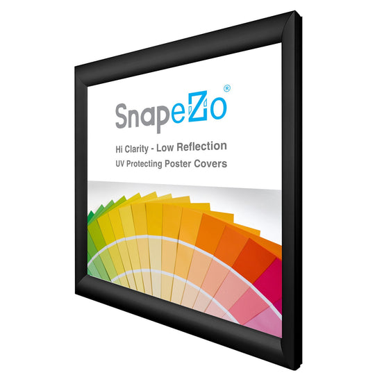 Load image into Gallery viewer, 23x23 Black SnapeZo® Snap Frame - 1.2&amp;quot; Profile
