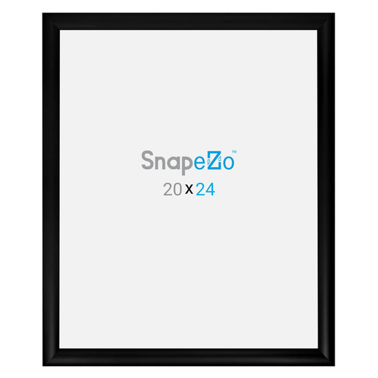 Load image into Gallery viewer, 20x24 Black SnapeZo® Snap Frame - 1.2&amp;quot; Profile
