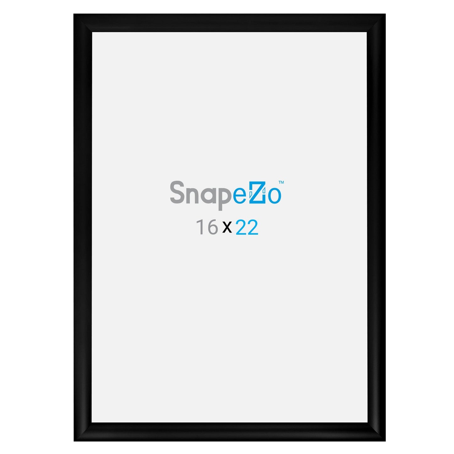 Load image into Gallery viewer, 16x22 Black SnapeZo® Snap Frame - 1.2&amp;quot; Profile
