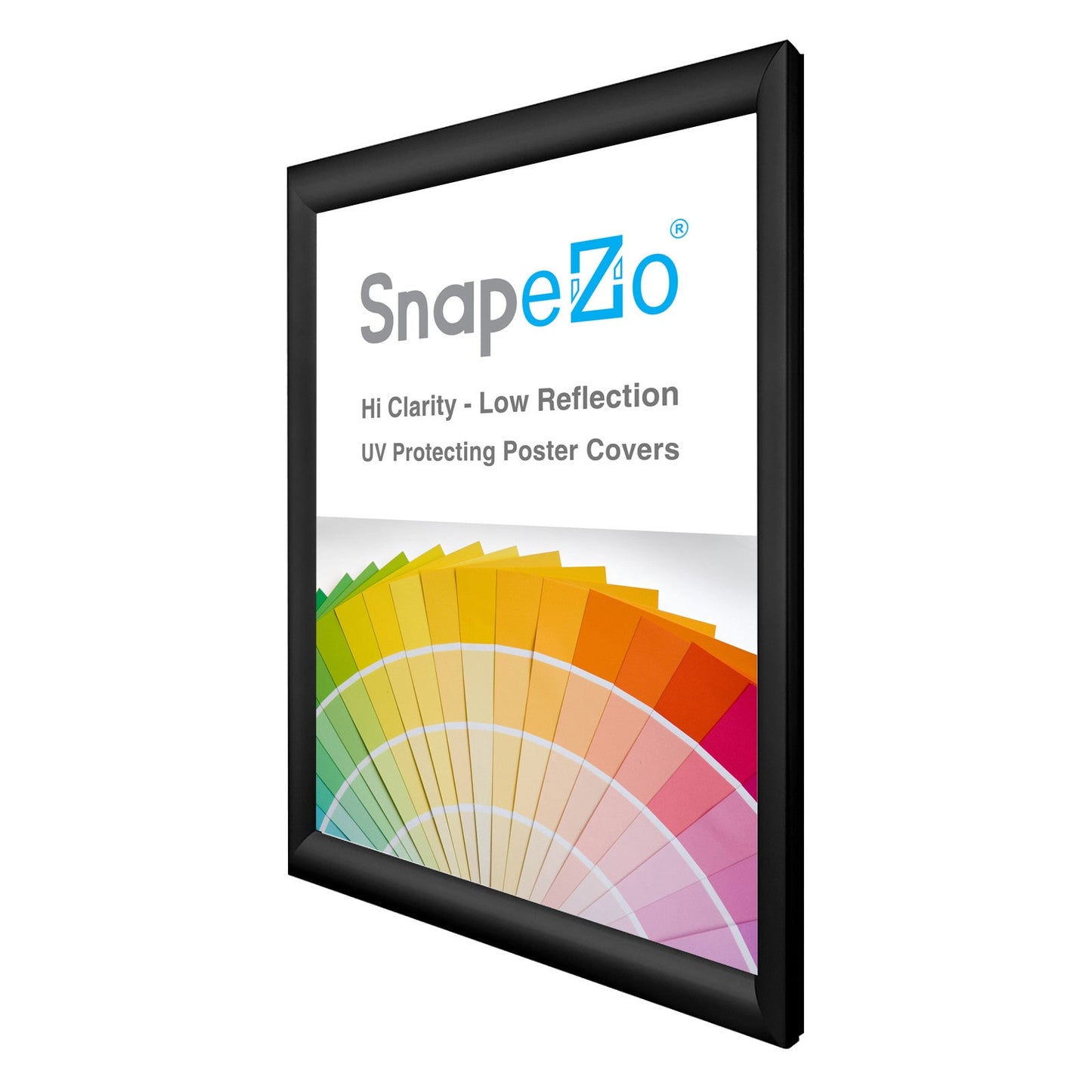 Load image into Gallery viewer, 21x29 Black SnapeZo® Snap Frame - 1.2&amp;quot; Profile
