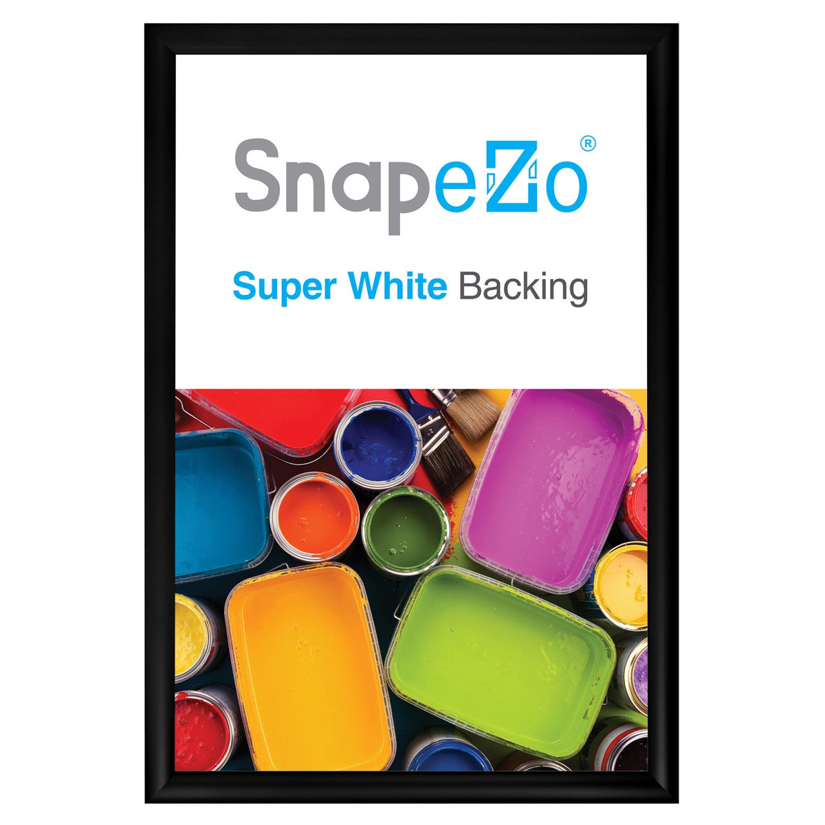 20x29 Black Snapezo® Snap Frame - 1.2