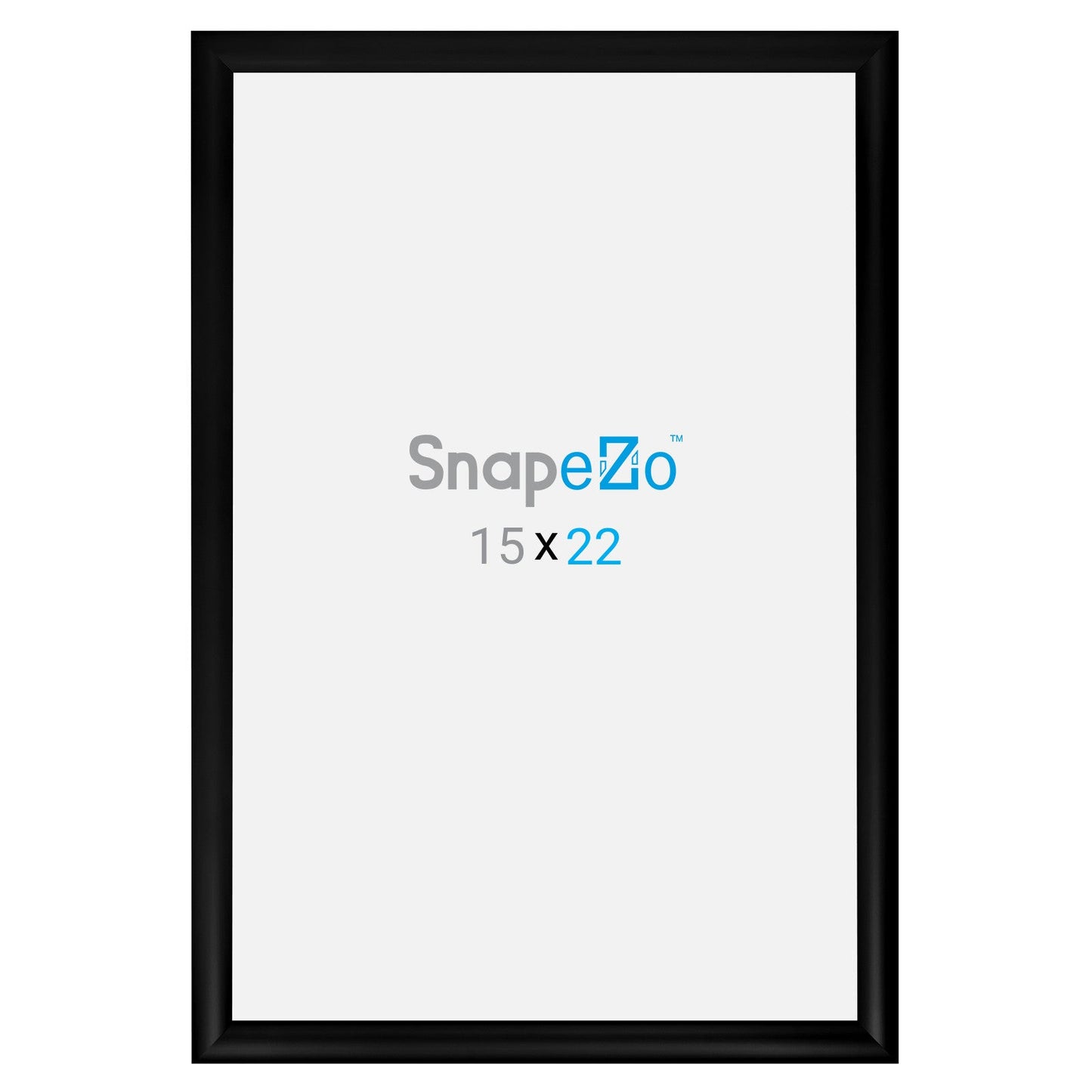 Load image into Gallery viewer, 15x22 Black SnapeZo® Snap Frame - 1.2&amp;quot; Profile
