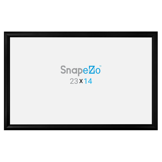Load image into Gallery viewer, 14x23 Black SnapeZo® Snap Frame - 1.2&amp;quot; Profile
