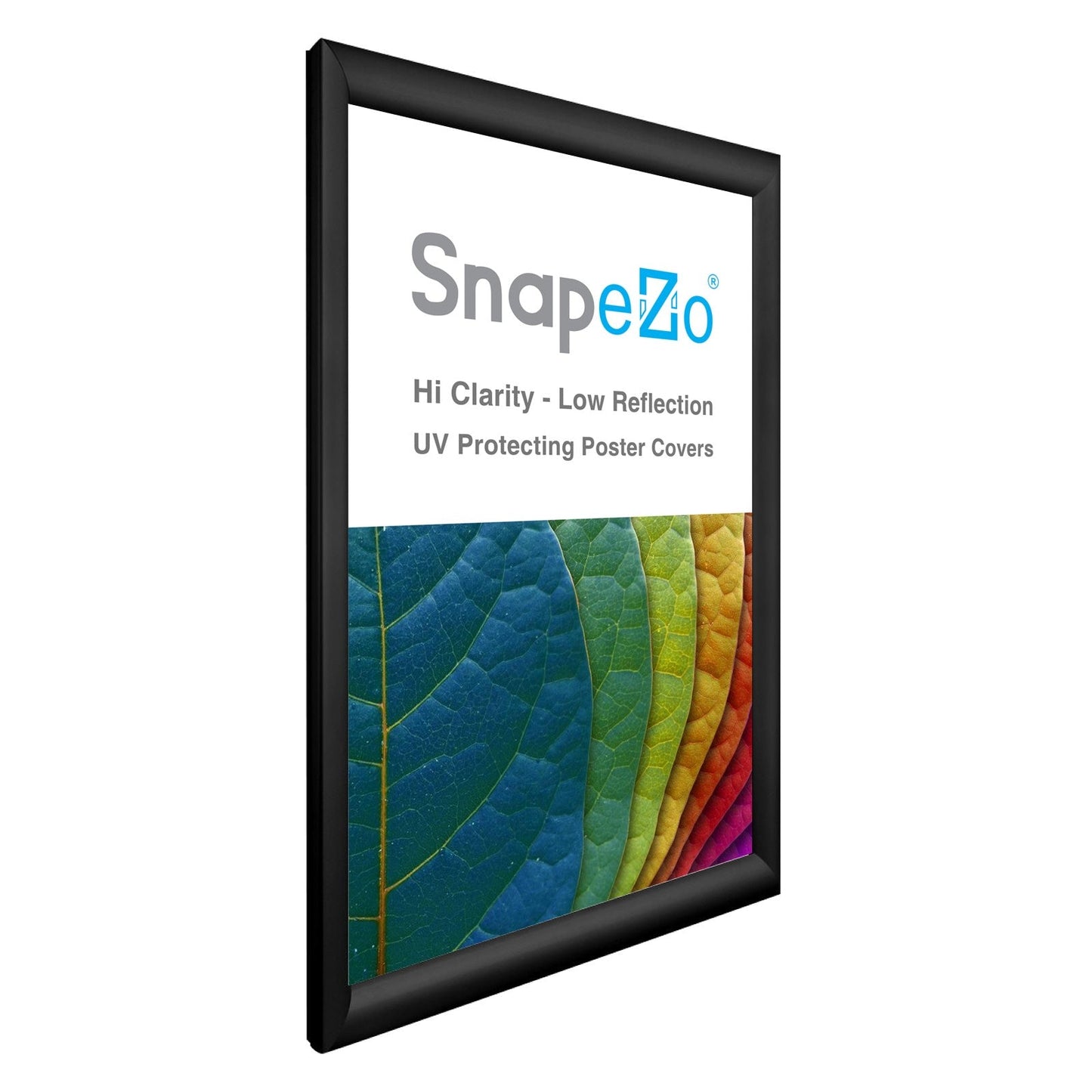 Load image into Gallery viewer, 19x30 Black SnapeZo® Snap Frame - 1.2&amp;quot; Profile
