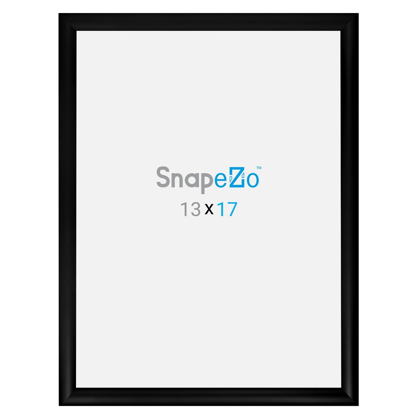 Load image into Gallery viewer, 13x17 Black SnapeZo® Snap Frame - 1.2&amp;quot; Profile
