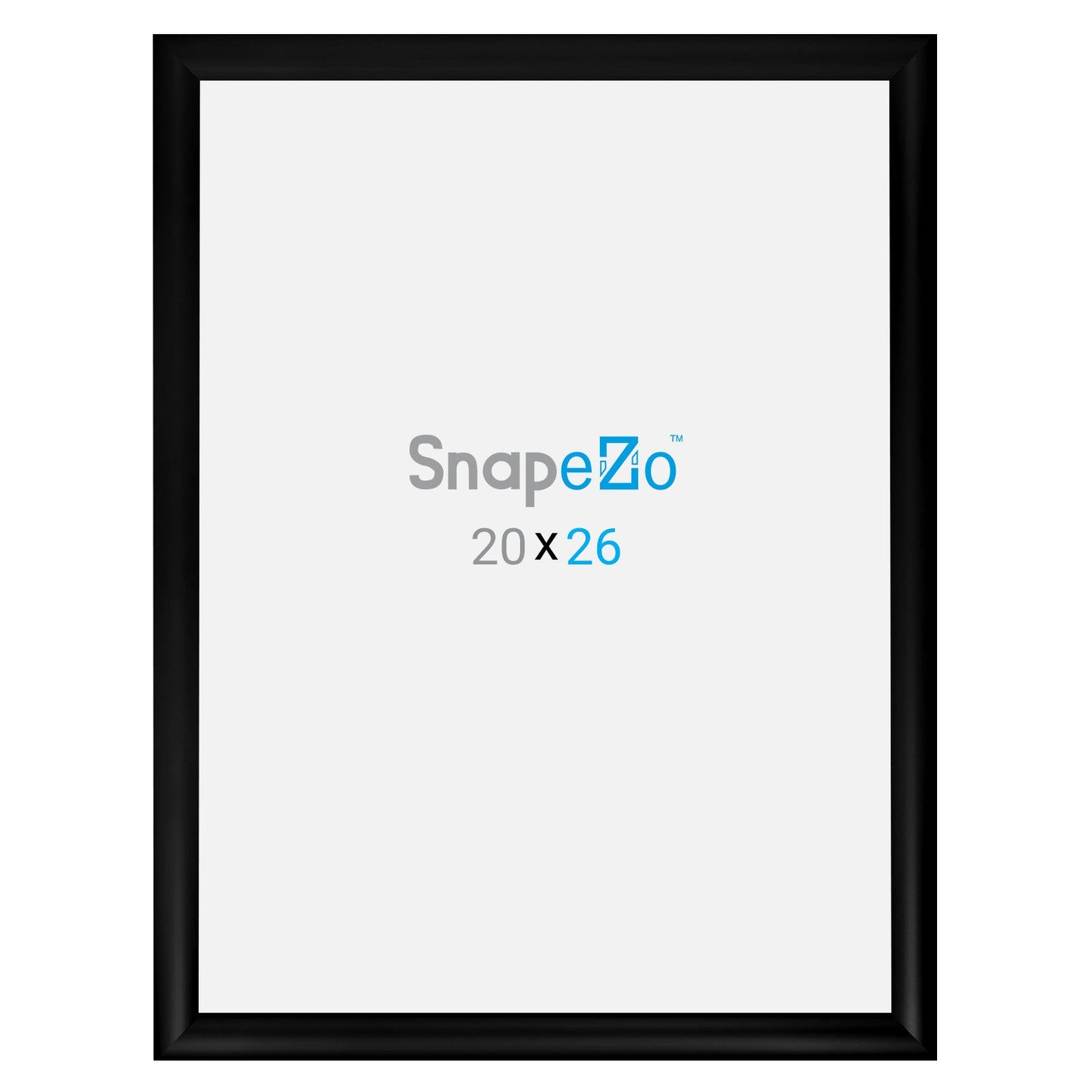 Load image into Gallery viewer, 20x26 Black SnapeZo® Snap Frame - 1.2&amp;quot; Profile
