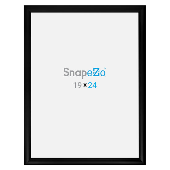 19x24 Black SnapeZo® Snap Frame - 1.2" Profile