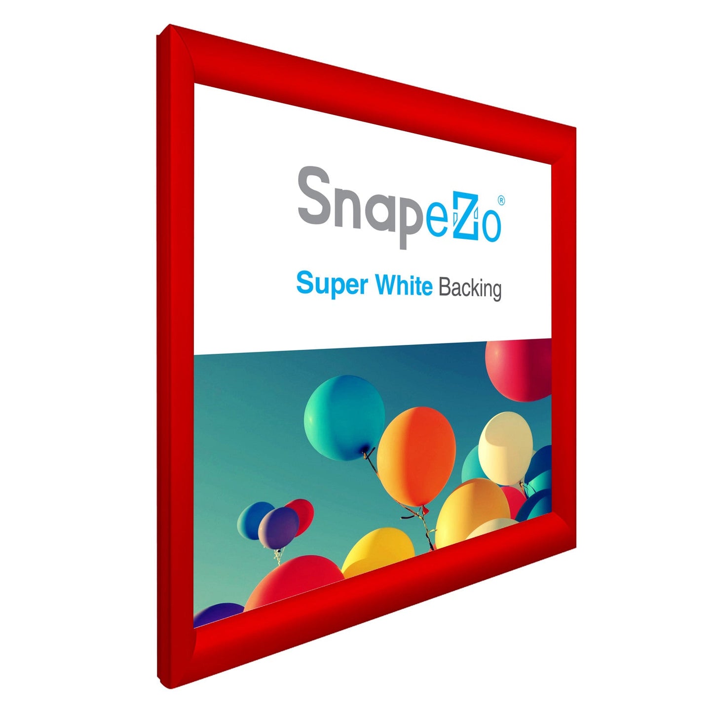 18x18 Red SnapeZo® Snap Frame - 1.2" Profile
