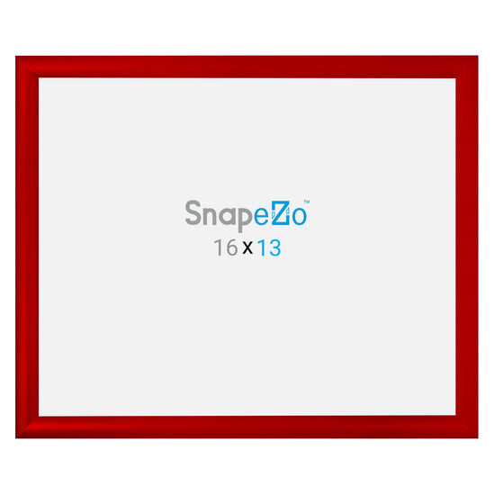 13x16 Red SnapeZo® Snap Frame - 1.2" Profile