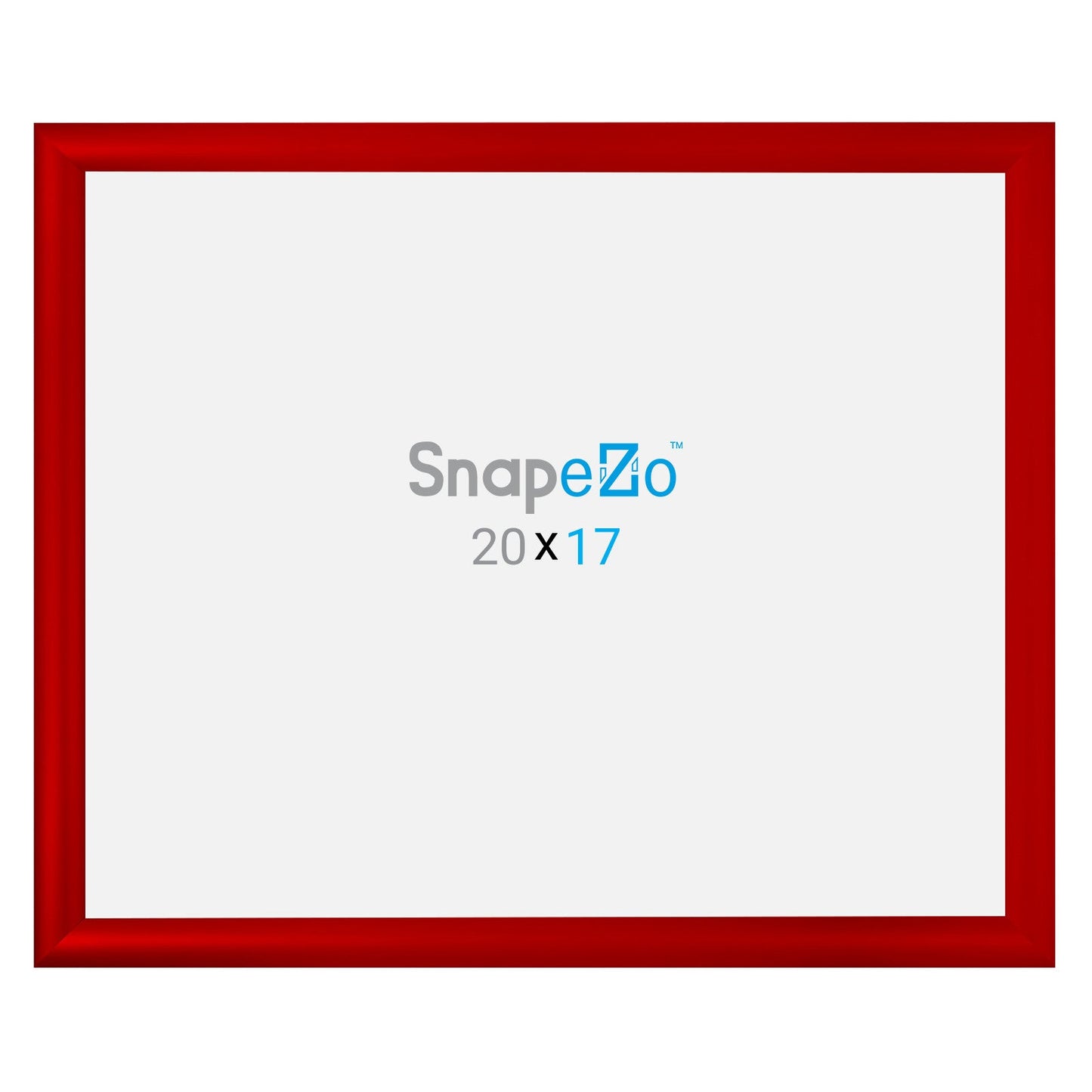 Load image into Gallery viewer, 17x20 Red SnapeZo® Snap Frame - 1.2&amp;quot; Profile
