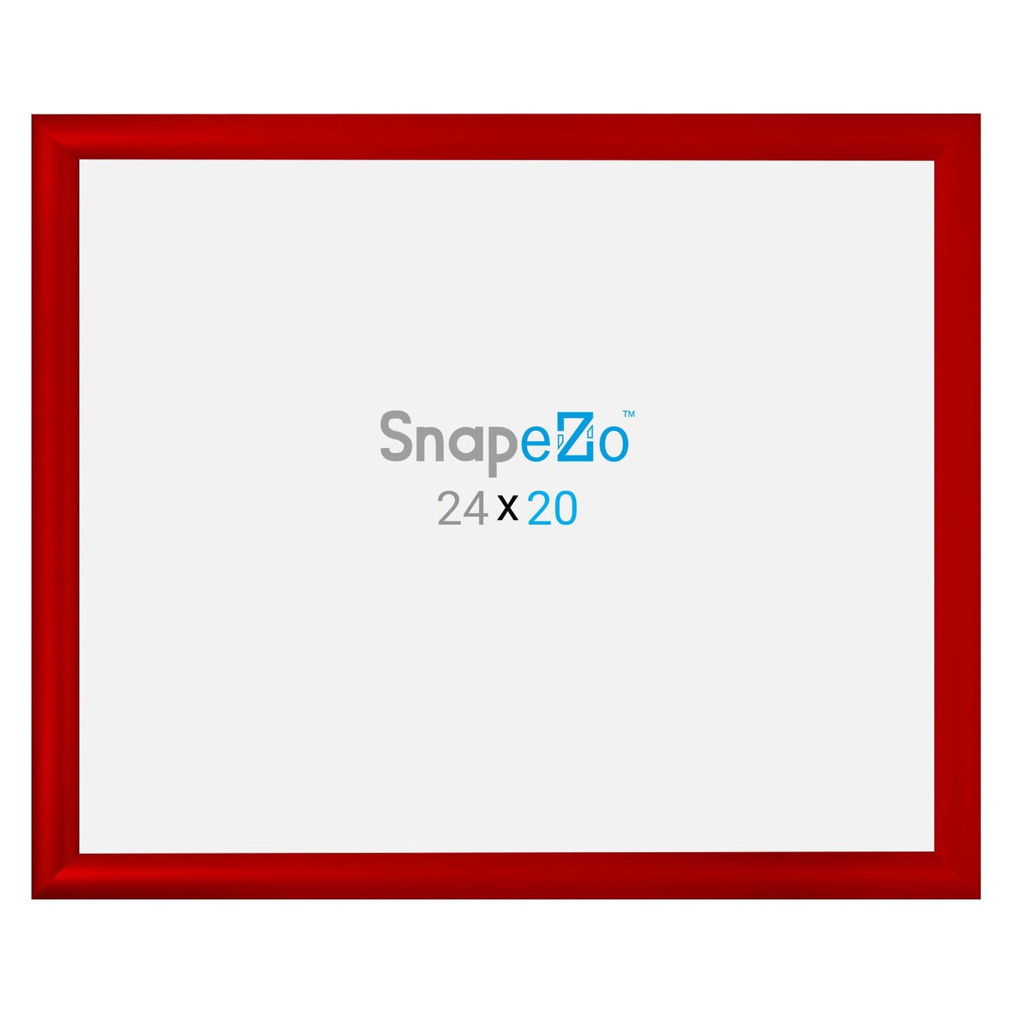 Load image into Gallery viewer, 20x24 Red SnapeZo® Snap Frame - 1.2&amp;quot; Profile
