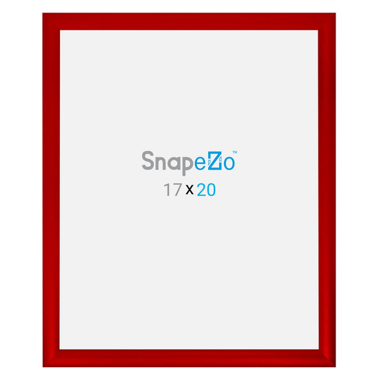 17x20 Red SnapeZo® Snap Frame - 1.2" Profile