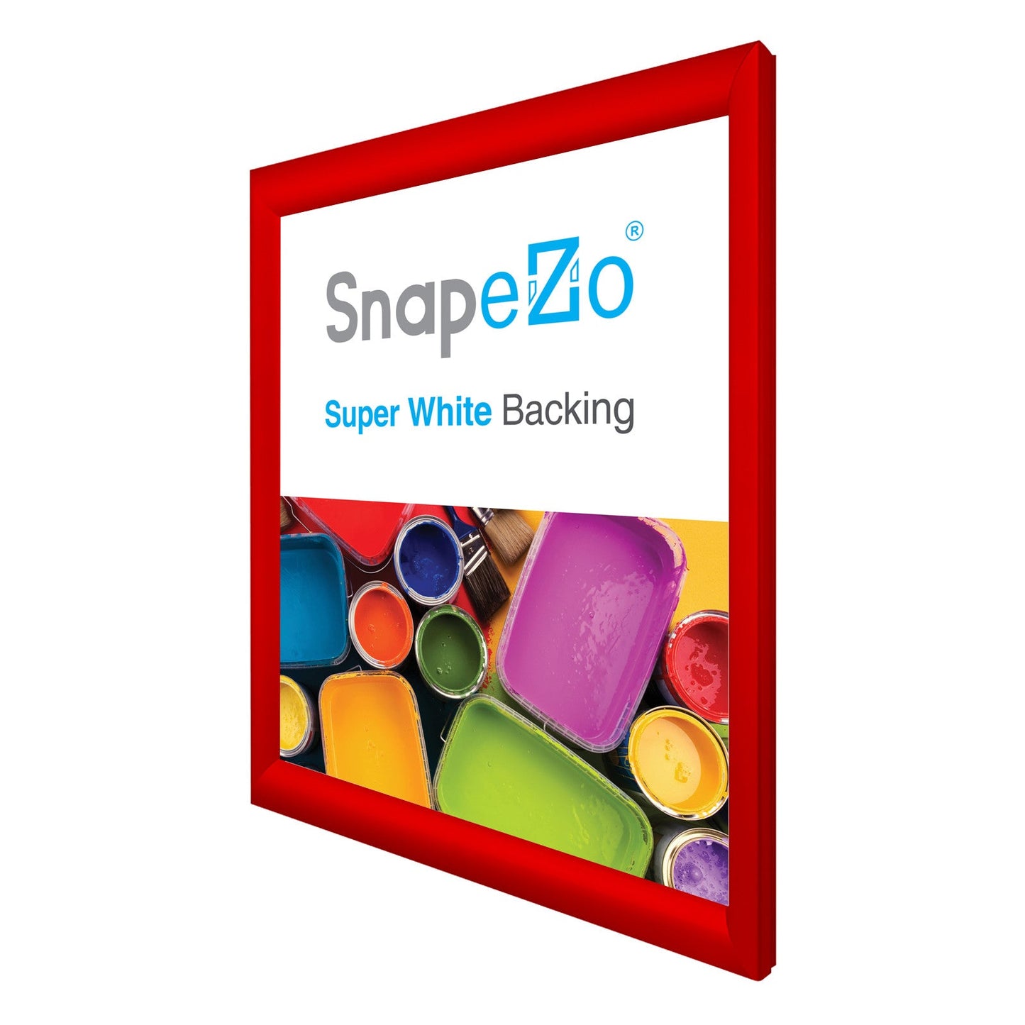 Load image into Gallery viewer, 18x22 Red SnapeZo® Snap Frame - 1.2&amp;quot; Profile
