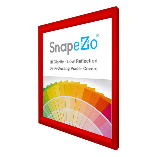 Load image into Gallery viewer, 17x20 Red SnapeZo® Snap Frame - 1.2&amp;quot; Profile
