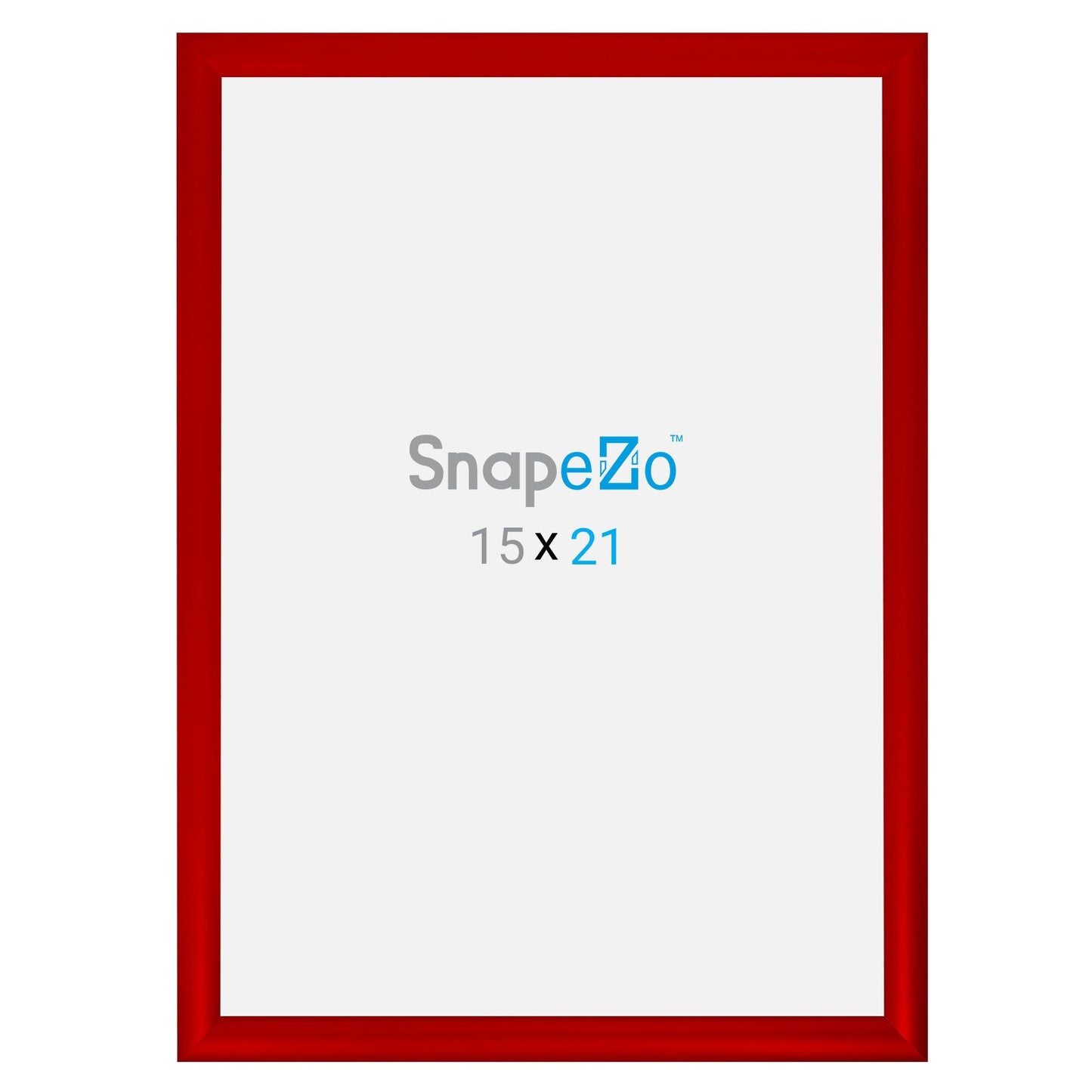 15x21 Red SnapeZo® Snap Frame - 1.2" Profile