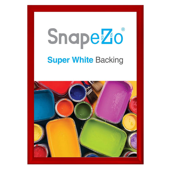 A3 Red SnapeZo® Snap Frame - 1" Profile