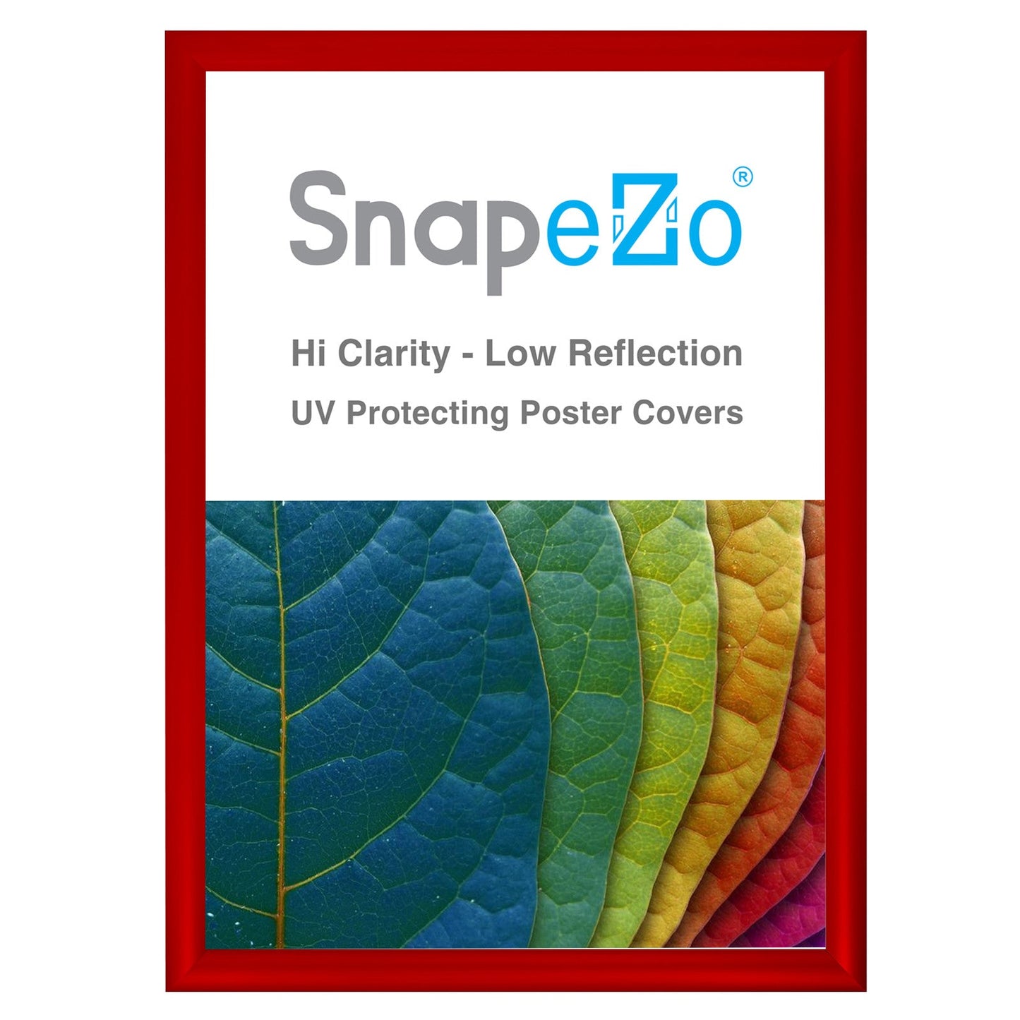 Load image into Gallery viewer, 17x24 Red SnapeZo® Snap Frame - 1.2&amp;quot; Profile
