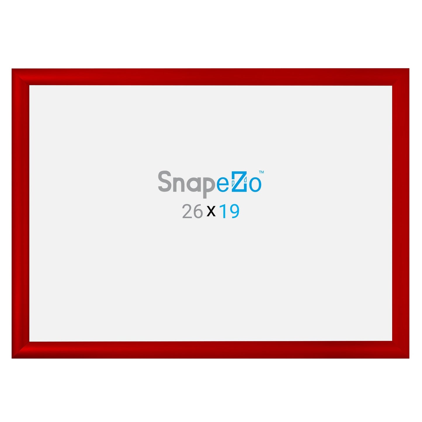 Load image into Gallery viewer, 19x26 Red SnapeZo® Snap Frame - 1.2&amp;quot; Profile
