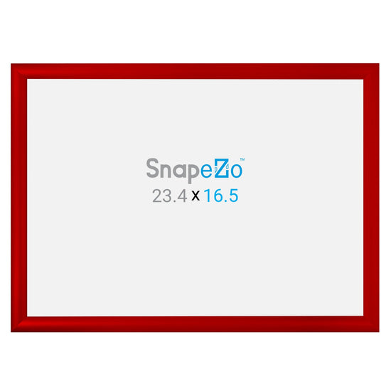 Load image into Gallery viewer, A2 Red SnapeZo® Snap Frame - 1.2&amp;quot; Profile

