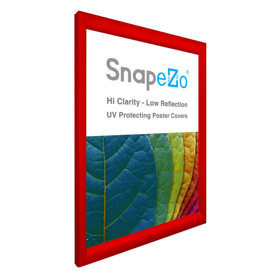 12x17 Red SnapeZo® Snap Frame - 1.2" Profile