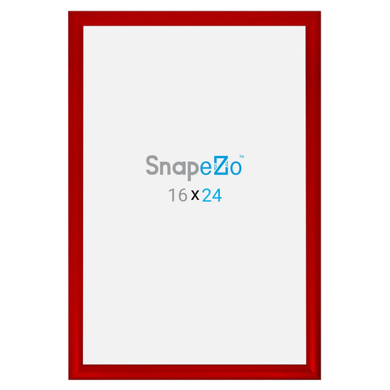 Load image into Gallery viewer, 16x24 Red SnapeZo® Snap Frame - 1.2&amp;quot; Profile
