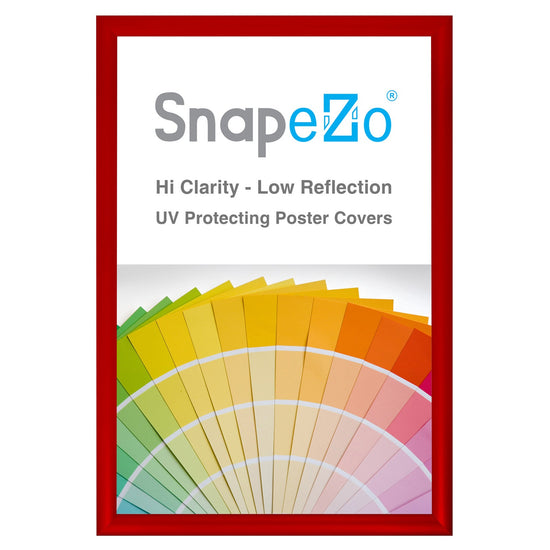 13x20 Red SnapeZo® Snap Frame - 1.2" Profile