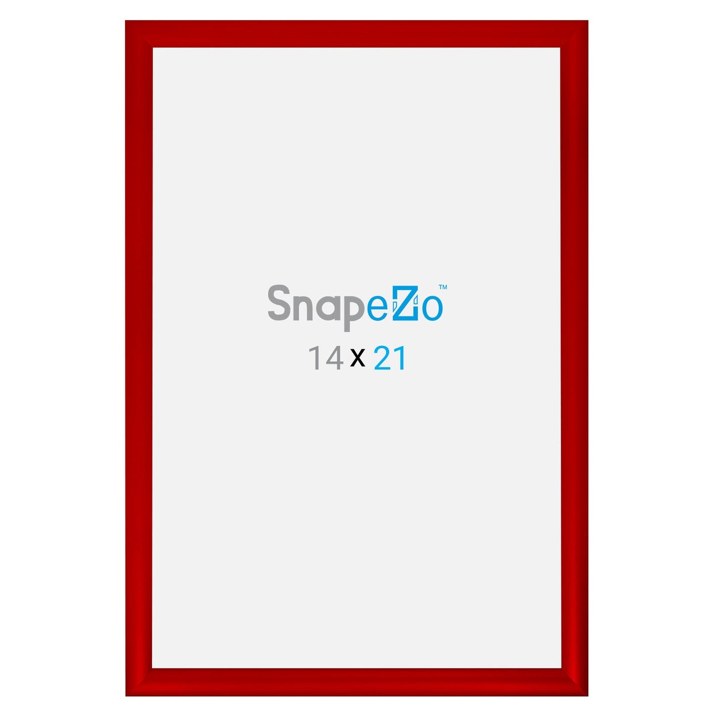 Load image into Gallery viewer, 14x21 Red SnapeZo® Snap Frame - 1.2&amp;quot; Profile
