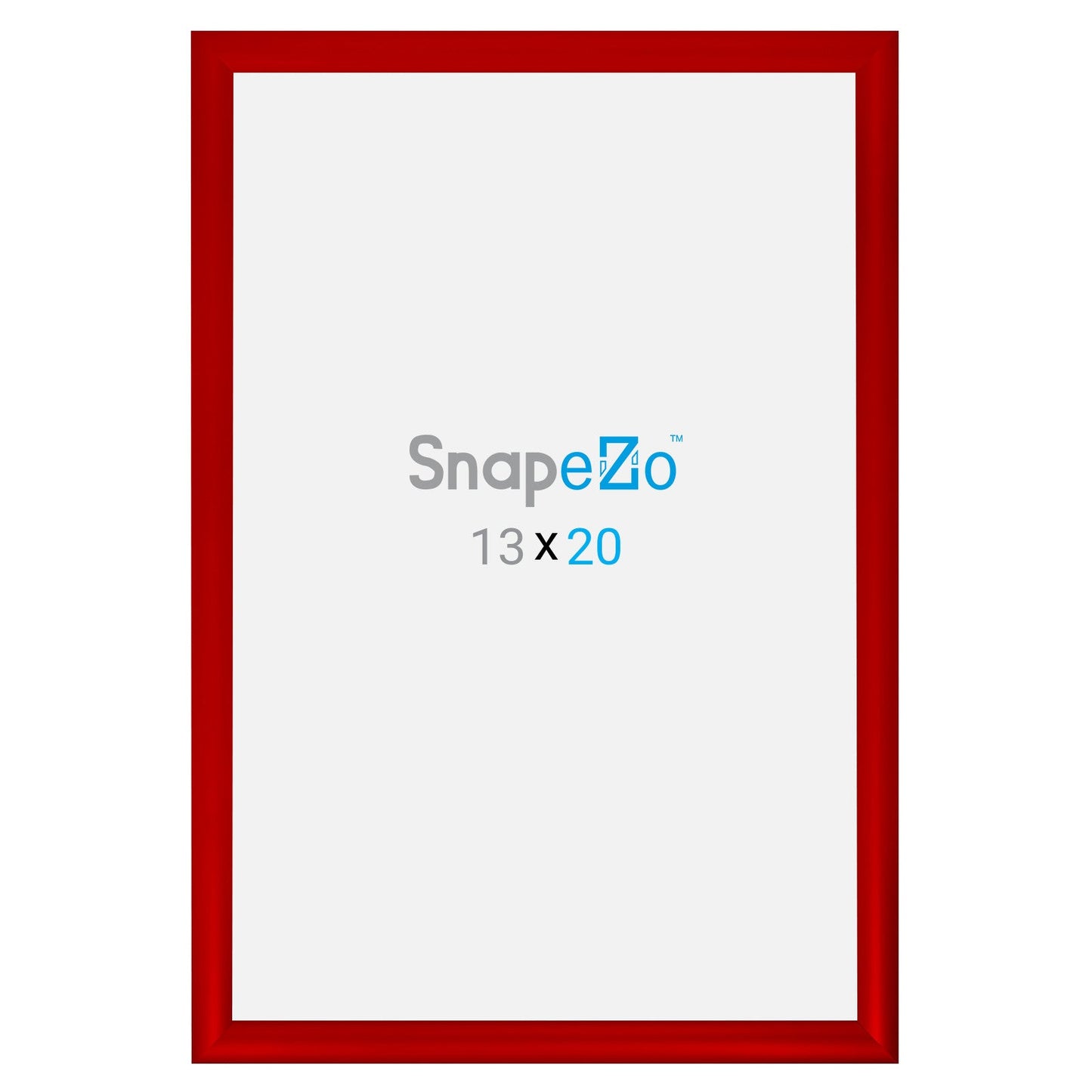 13x20 Red SnapeZo® Snap Frame - 1.2" Profile