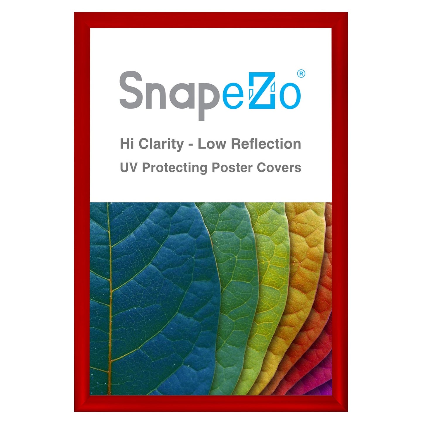 13x20 Red SnapeZo® Snap Frame - 1.2" Profile