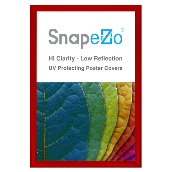 13x20 Red SnapeZo® Snap Frame - 1.2" Profile