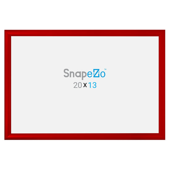 13x20 Red SnapeZo® Snap Frame - 1.2" Profile