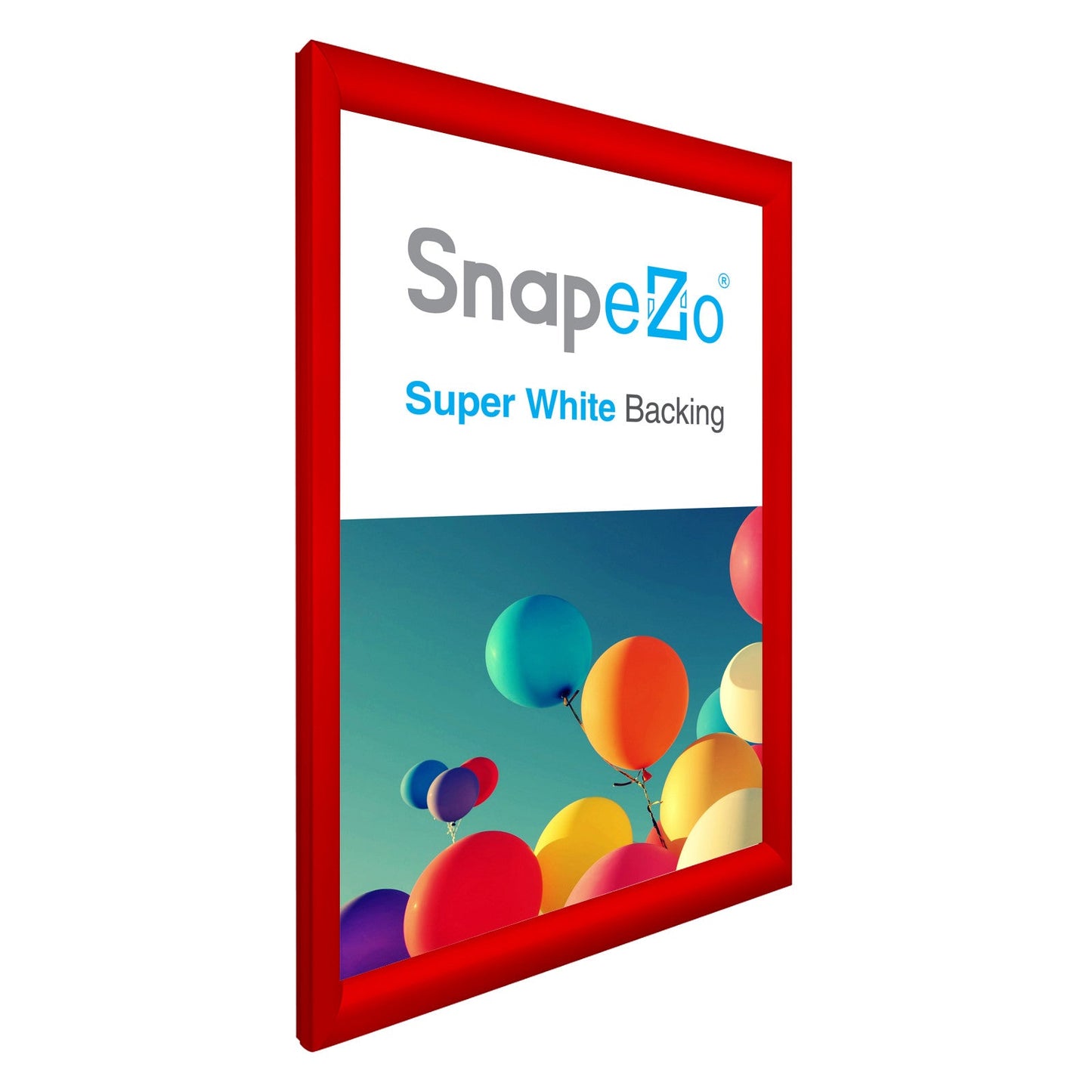 Load image into Gallery viewer, 19x28 Red SnapeZo® Snap Frame - 1.2&amp;quot; Profile
