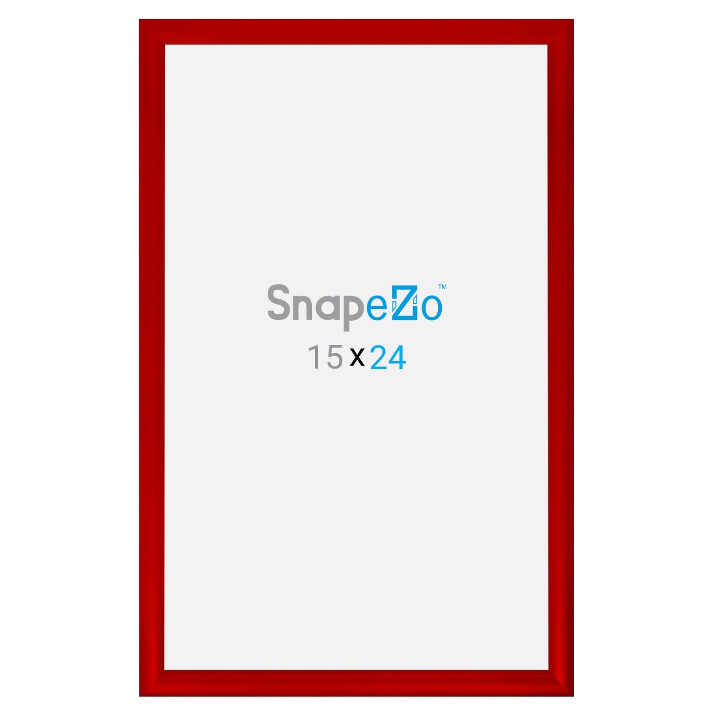 15x24 Red SnapeZo® Snap Frame - 1.2" Profile