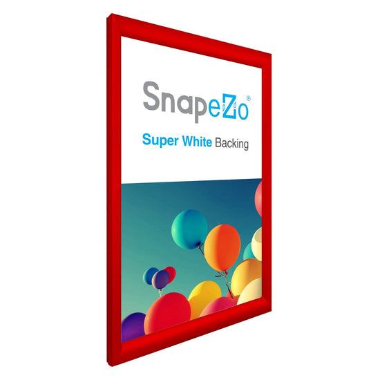 13x21 Red SnapeZo® Snap Frame - 1.2" Profile