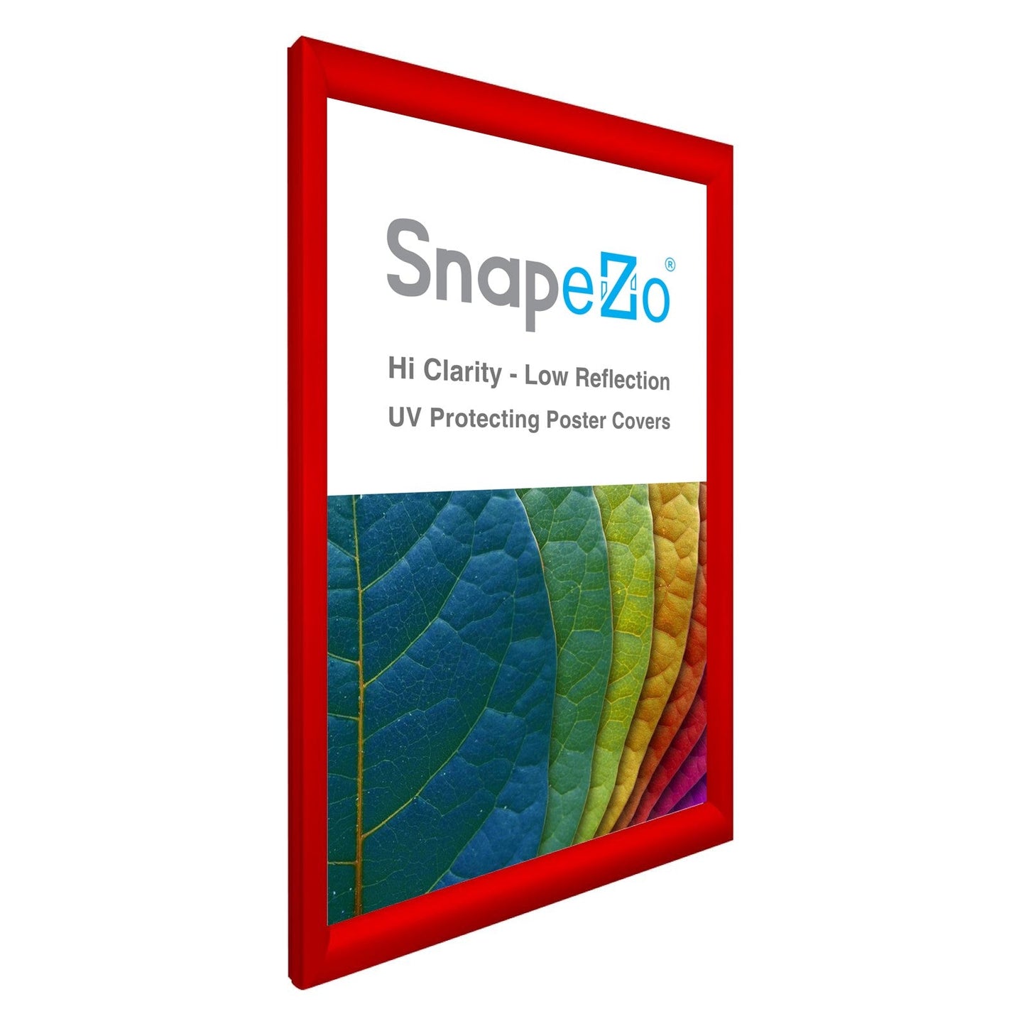Load image into Gallery viewer, 14x22 Red SnapeZo® Snap Frame - 1.2&amp;quot; Profile
