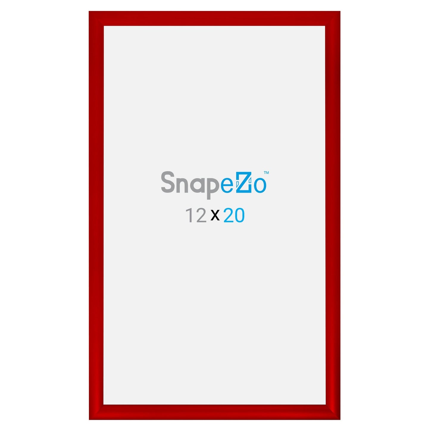 Load image into Gallery viewer, 12x20 Red SnapeZo® Snap Frame - 1.2&amp;quot; Profile
