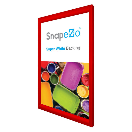 Load image into Gallery viewer, 12x20 Red SnapeZo® Snap Frame - 1.2&amp;quot; Profile

