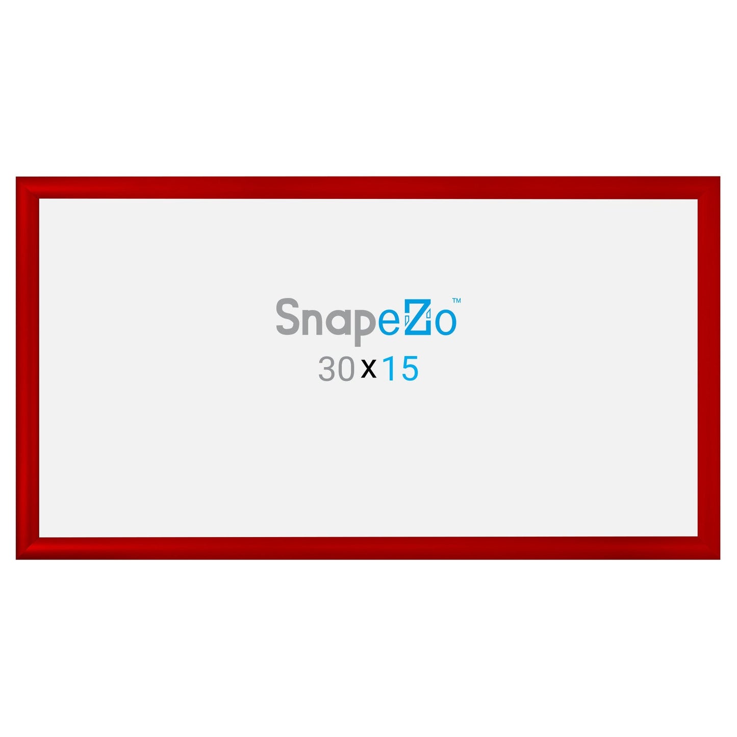 Load image into Gallery viewer, 15x30 Red SnapeZo® Snap Frame - 1.2&amp;quot; Profile
