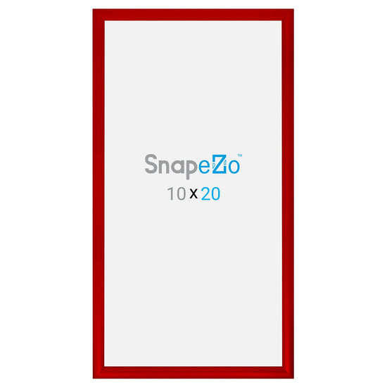 10x20 Red SnapeZo® Snap Frame - 1.2" Profile