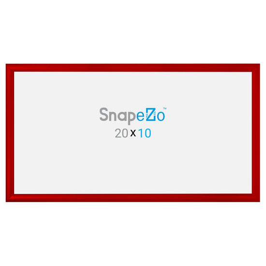 10x20 Red SnapeZo® Snap Frame - 1.2" Profile