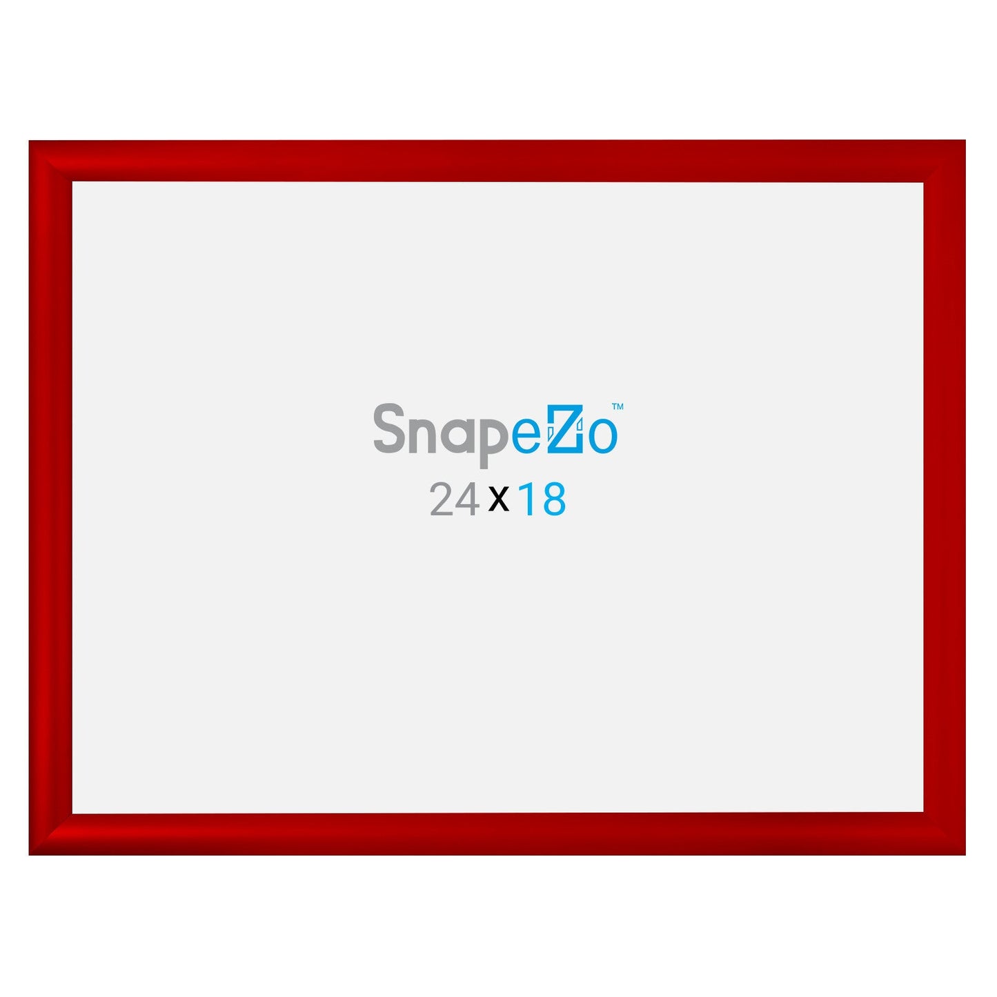 18x24 Red SnapeZo® Snap Frame - 1.2" Profile