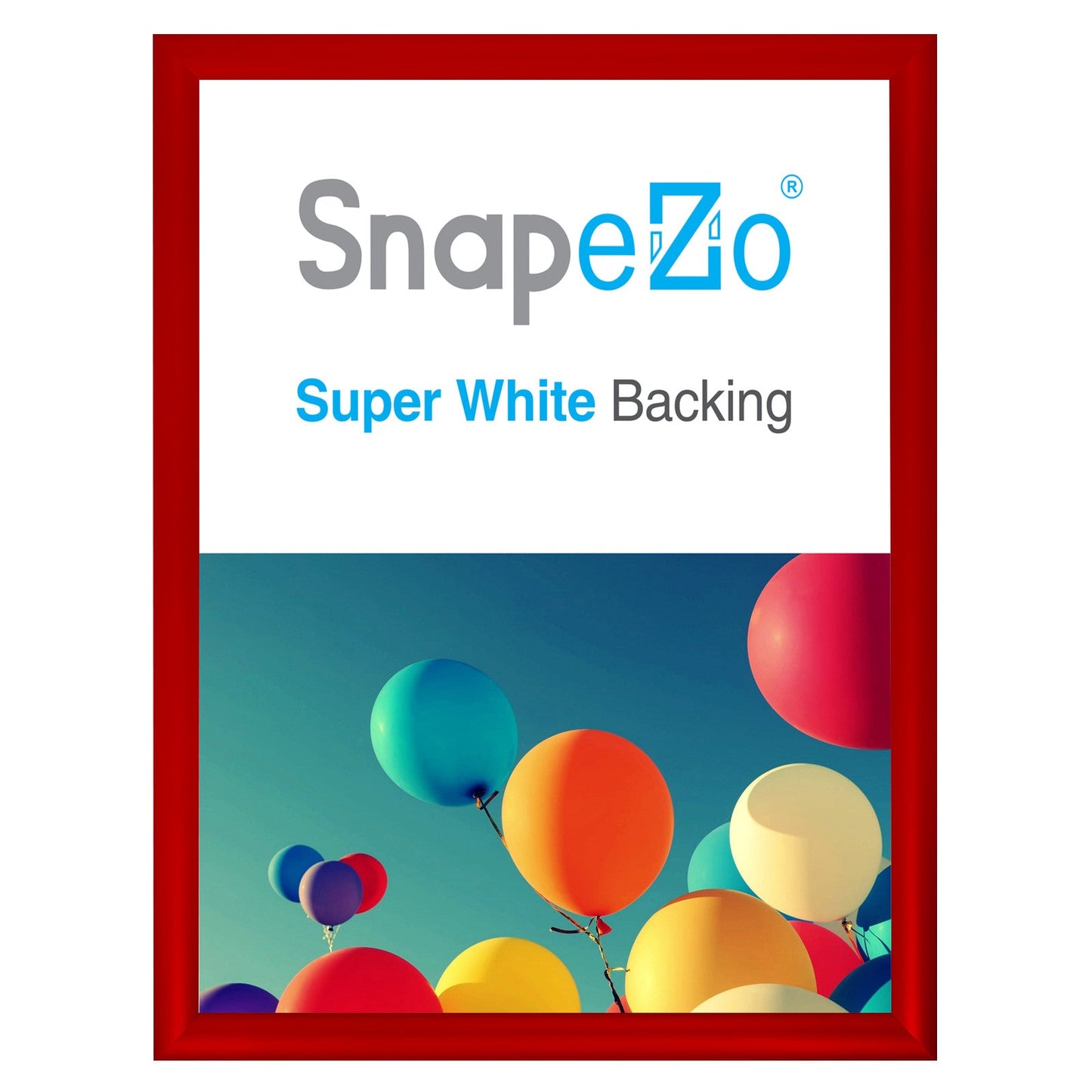 Load image into Gallery viewer, 16x20 Red SnapeZo® Snap Frame - 1.2&amp;quot; Profile
