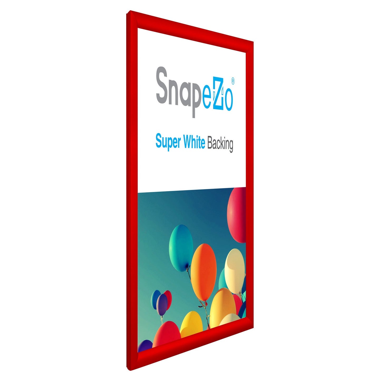 21x27 Red SnapeZo® Snap Frame - 1.2" Profile