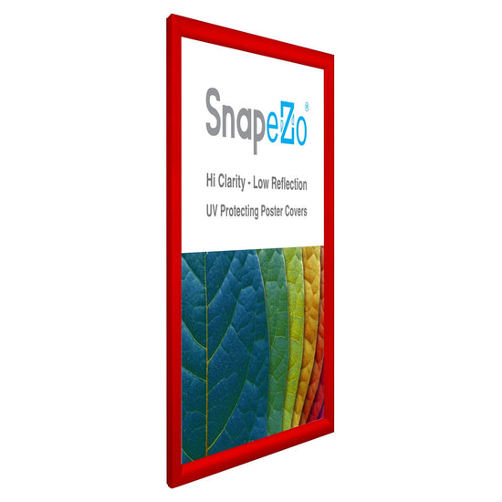 Load image into Gallery viewer, 19x24 Red SnapeZo® Snap Frame - 1.2&amp;quot; Profile
